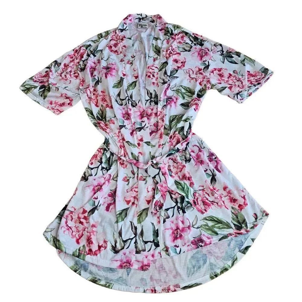Show me your mumu womens One Size multicolor bloom floral robe